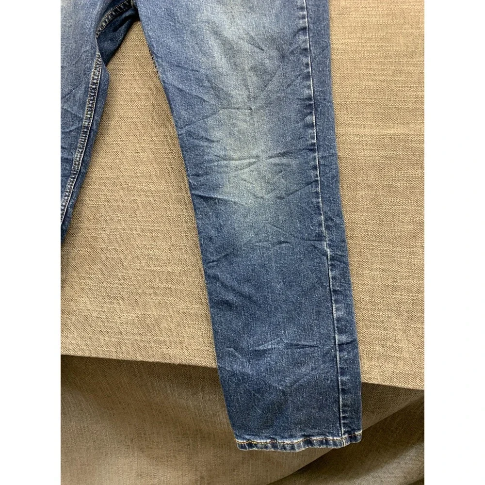 Levi's 511 Slim Fit Jeans Mens 34x29 Blue Denim Cotton Pockets Mid Rise Straight
